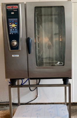 £4k + MwSt Rational White Efficiency 10 Gitter Elektro Dampf Kombi Ofen, NEUER STAND