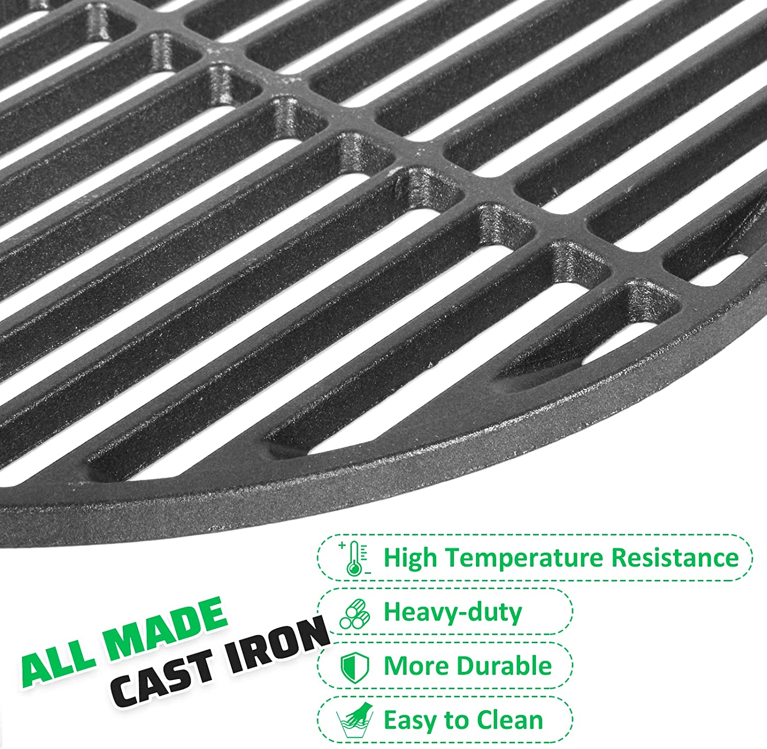 15.5 Inch Cast Iron Cooking Grate for Medium Big Green Egg,Big Green Egg Accesso eBay