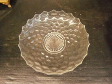 Vintage Fostoria American Pattern Shallow Fruit Bowl Or A Lily Pond Bowl