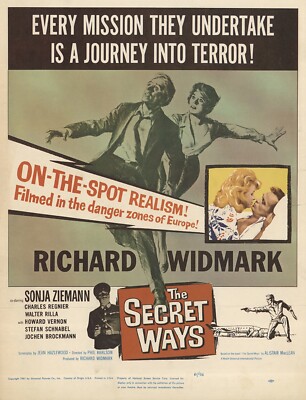 John Williams THE SECRET WWAYS (1961) Original Soundtrack Debüt ***SUPER-SELTEN***