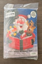 Vintage Design Works This the Season to be Jolly Hanging Kit 5110 NOS Santa