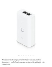 Ubiquiti UniFi PoE  Adapter 60W U-PoE  