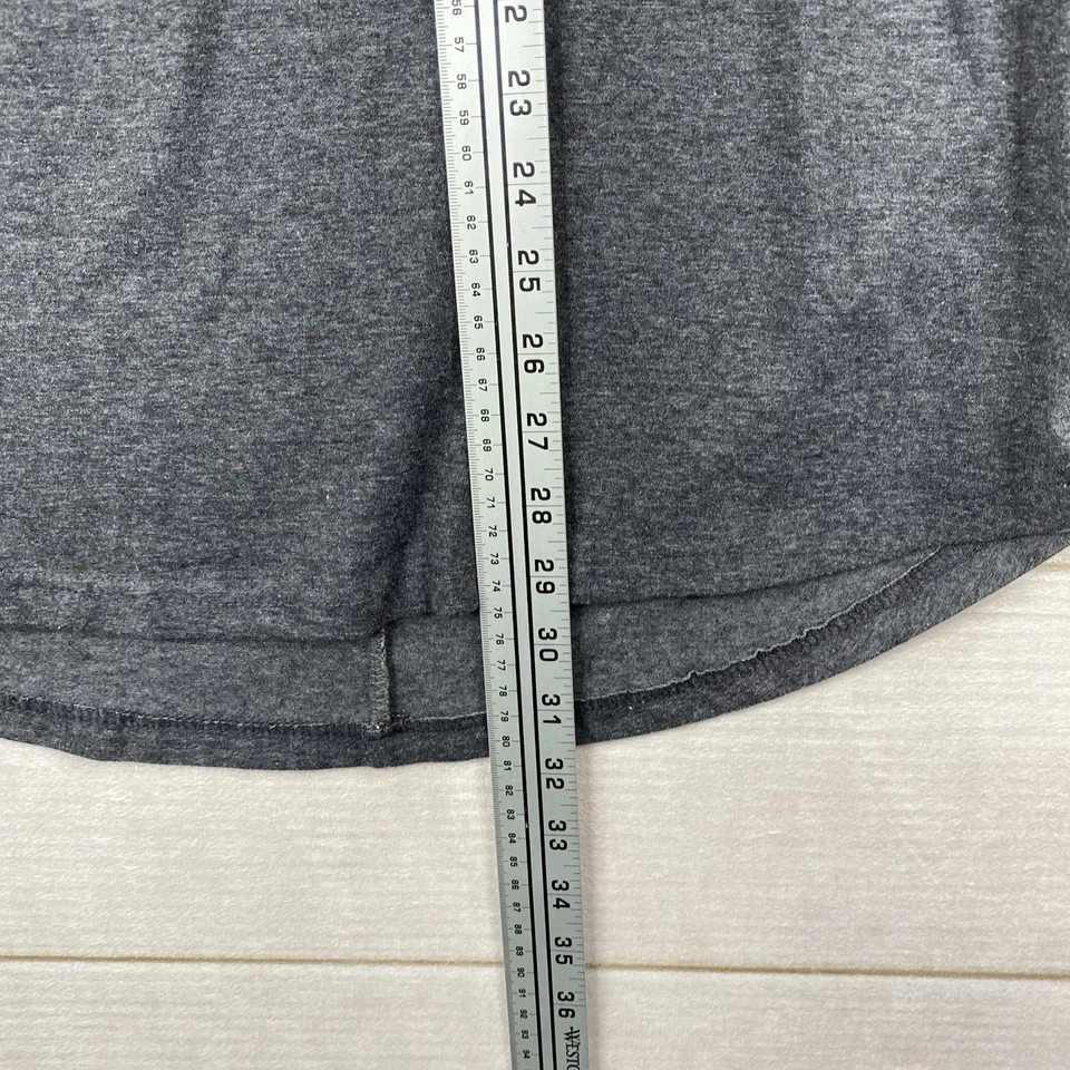 Killion Mens T Shirt Sz M Gray Short Sleeve Crew Neck Classic Minimalist Cotton - Image 3 of 4