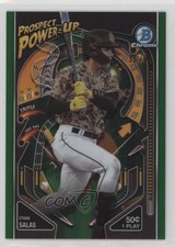2024 Bowman Prospect Power-Up Green Refractor 36/99 Ethan Salas #PP-11 0rd2