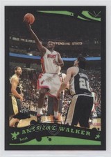 2005-06 Topps Chrome Black Refractor 154/399 Antoine Walker #153 0lf7