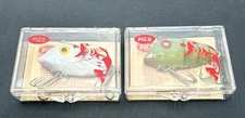 Lot of 2 Pico Perch Lures (T-16S) Spotted Shad (T-4) Perch Scale EX