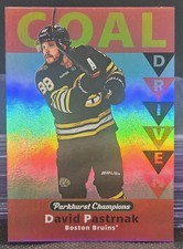 23-24 Parkhurst Champions David Pastrnak Goal Driven 🚨🚨🚨 Boston Bruins 