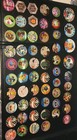 Lot Of 58 Tazos Metal Original Mexico Pogs Sabritas RARE  — photo 1