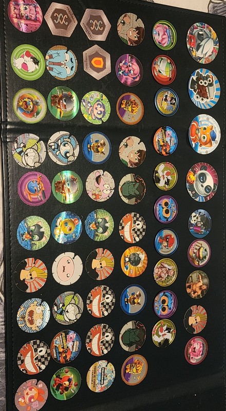 Lot Of 58 Tazos Metal Original Mexico Pogs Sabritas RARE 