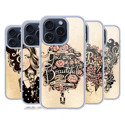 HEAD CASE DESIGNS INTROSPEKT GELHÜLLE KOMPATIBEL MIT APPLE iPHONE HANDYS/MAGSAFE