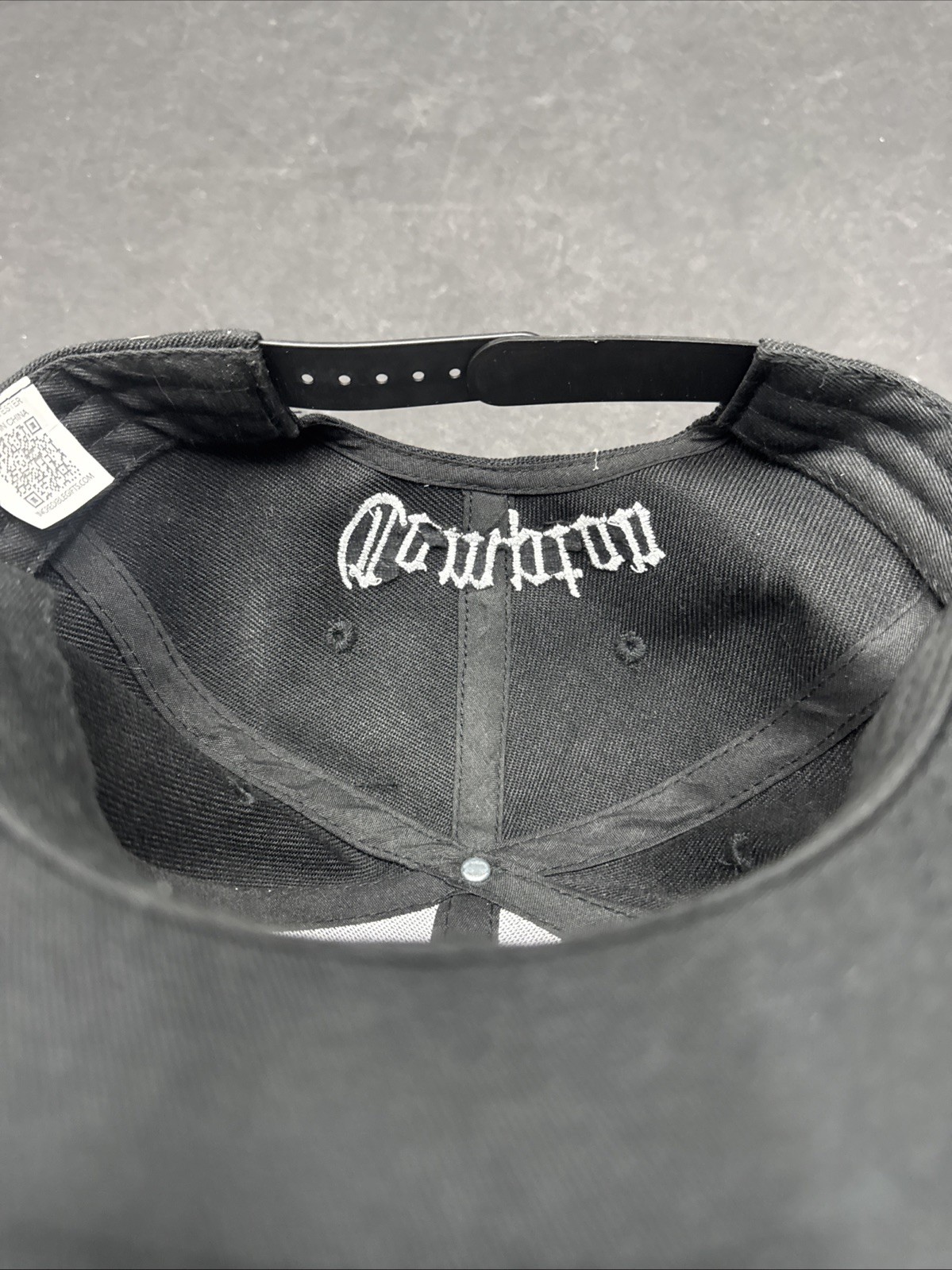 COMPTON Baseball Cap Embroidered Snapback Hat Adj… - image 9