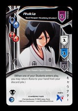 2007 Rukia Sould Reaper Academy Student R94 Shonen Jump Bleach Trading Card TCG 