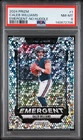 2024 Panini Prizm Caleb Williams Emergent-No Huddle Rookie Card PSA 8