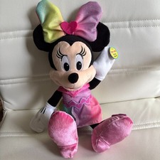 Disney Minnie Mouse Singing Talking Plush Doll Interactive Light Up Bow Toy