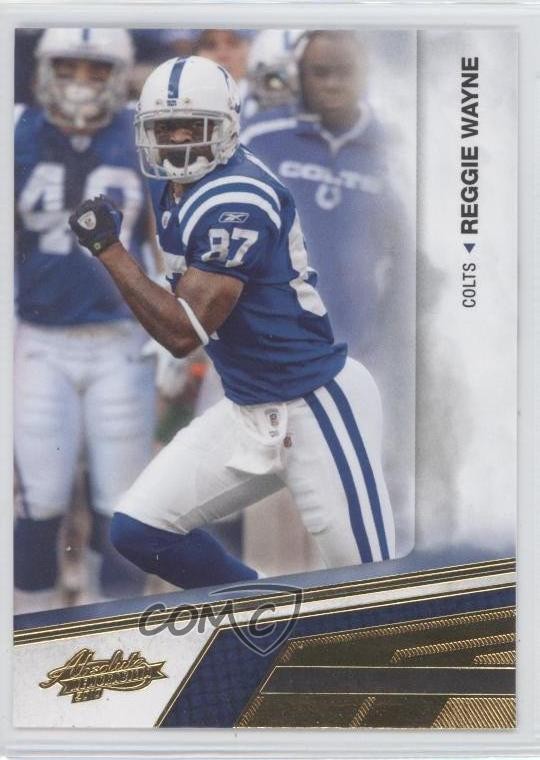 2010 Panini Absolute Memorabilia Retail Reggie Wayne #44 2e0