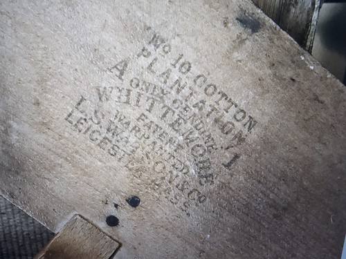 L.S. Watson & Co. Flat Hand Carder Pair for Wool Cotton Spinning 