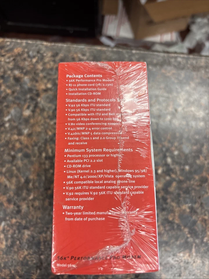 New US Robotics USR5610C Model 5610C Pro Modem Card - Image 2 of 3