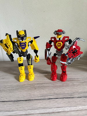 LEGO 2x Hero Factory Furno 2.0 2065 & Evo 2.0 2067