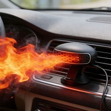 4PCS 360 Rotary Portable Car Heater Defroster,150W Fast Heating Cooling Fan