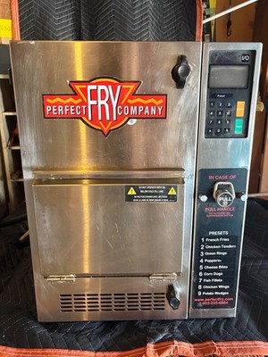 2020 Perfect Fry PFC570 Ventless Commercial Countertop Deep Fryer Auto Lift 240V
