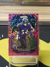Tyus Bowser 2021 Panini PRIZM Football Pink Disco #'d 15/15 No. 286