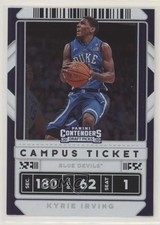 2020 Panini Contenders Draft Picks Variation Campus Ticket Kyrie Irving #11 0qe6