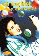 Isabell Hertel, original autograph, old autograph card, including "Among Us"