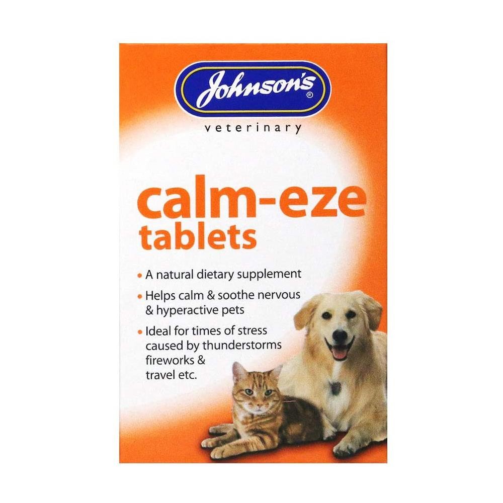 JOHNSONS CALM-EZE TABLETS FOR CATS AND DOGS ALL BREEDS - 36 TABLETS PACK - Image 7