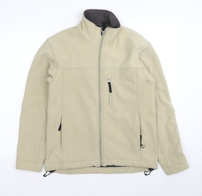 Crane Sports Damen Jacke beige Größe XS Reißverschluss - Unisex