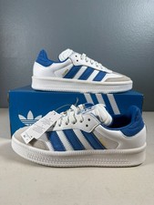 Adidas Samba XLG Sneakers White/Blue Size 7.5 Mens