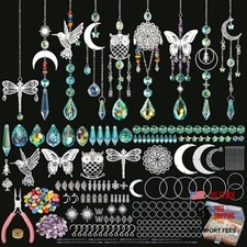DIY Suncatcher Kit - 460pcs Sun Catchers Making Supplies Art and Crafts