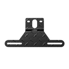 Aluminum Trailer License Plate Light Bracket, Vehicle Heavy-Duty Black