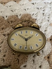 GOLDBUHL Vintage Alarm Clock West German 