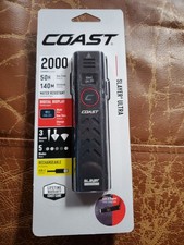 New Sealed Genuine COAST "Slayer Ultra" LED Rechargeable Flashlight