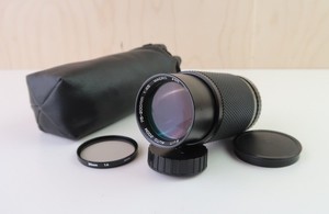 Vintage SUN AUTO ZOOM 80-200mm f/4.5 Telephoto Lens - PK Pentax Mount