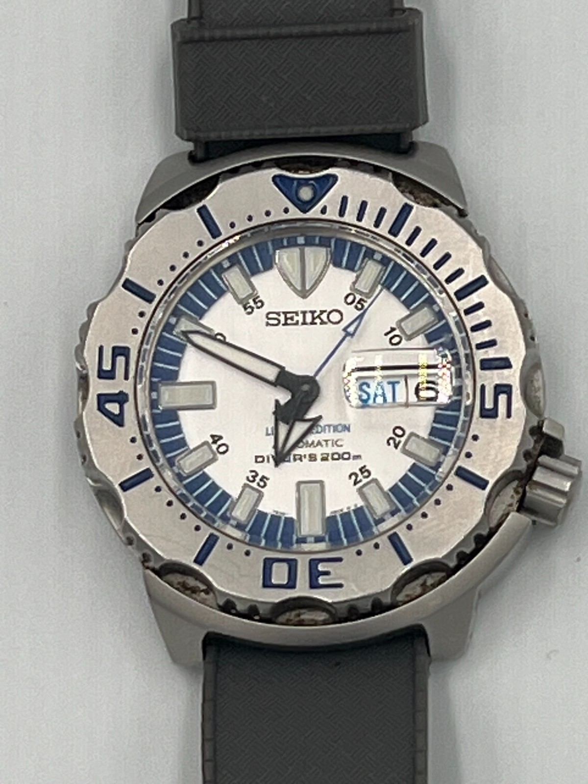 Seiko SKZ331 Snow Monster Limited Edition 2361/2555 Automatic Diver Watch