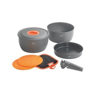 Esbit Kochgeschirr Aluminium Camping Outdoor ohne Antihaftbeschichtung 