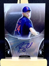 2013 Bowman Sterling Prospect Autographs Auto #BSAP-TB Trey Ball Boston Red Sox