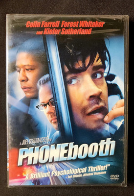 Phone Booth DVD (SEALED) Colin Farrell Joel Schumacher Fox 2000 Pictures