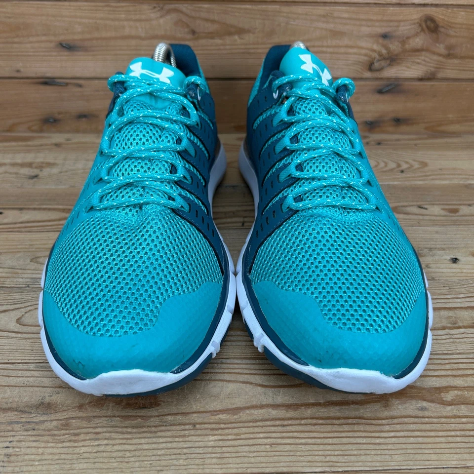 Under Armour Entrenadores Mujer Reino Unido 8.5 Micro G Ilimitado Azul Correr Gimnasio Zapatos UA - Imagen 4 de 4