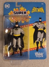 DC Direct Mcfarlane Toys Super Powers Batman Black and Grey 4.5  Figure NEW 2024