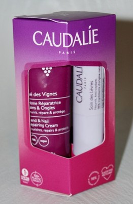 NIB Caudalie Thé des Vignes 2pc Hand Cream & Lip Balm Set