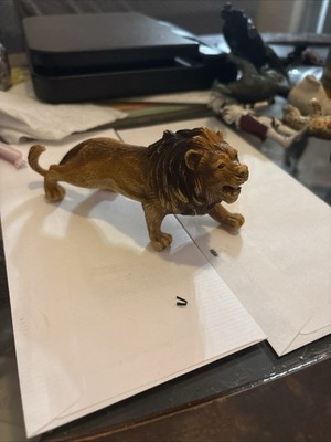Vintage Toy Animal Figurine Major 1998 King of the Jungle Lion 5'' PVC figurine