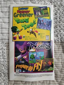 Sonic 3D Blast (Sega Saturn, 2000) Complete In Box W/ Reg Card Read Description 