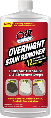 #ad #ad Overnight Stain Remover for Cleaning Oil Stains on Concrete Driveway Pavers amp; $34.95