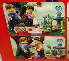 LEGO Seasonal 40236 Romantic Valentine Picnic Retired Sealed NEW Building Set