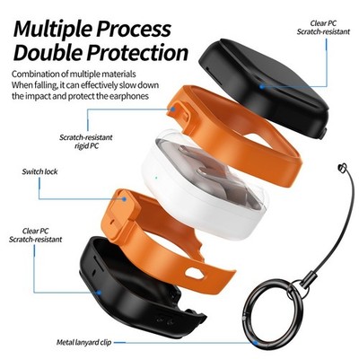 Wireless Charging Friendly Case für Galaxy Buds 4 Pro mit LED-Anzeige