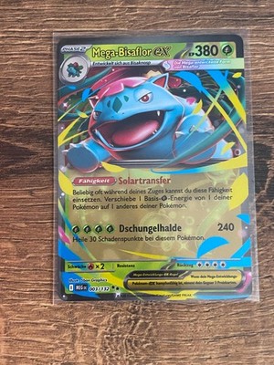 Pokemon MEG 003/132 Mega-Bisaflor Ex - Mega Entwicklung