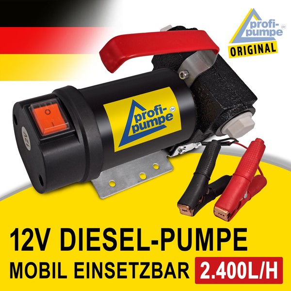 12V Dieselpumpe HeizÖLpumpe Diesel Pumpe Mobil Bio Diesel Pumpe Selbstansaugend-image