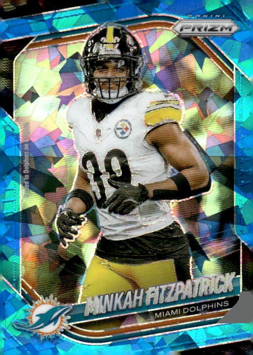 2025 Panini Prizm #132 Minkah Fitzpatrick Blue Ice #/99
